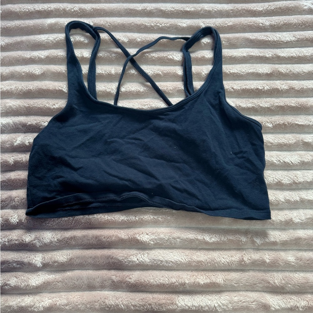 American Eagle Outfitters Navy Blue Strappy Tank